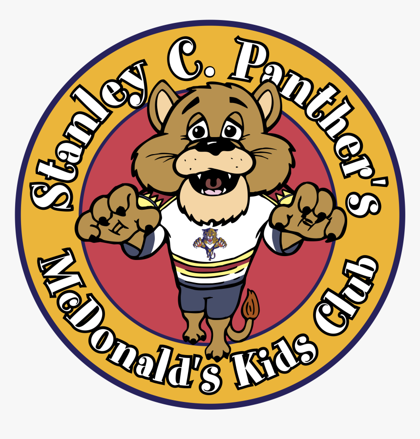 Mcdonald"s & Florida Panthers Kids Club Logo Png Transparent - Florida Panthers, Png Download, Free Download