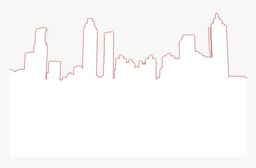 Background Skyline Clear Outerglow White Welcome To - White City Skyline Transparent Background, HD Png Download, Free Download