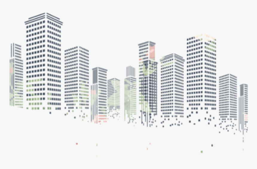 #city #background - Silhouette Transparent Building Png, Png Download, Free Download