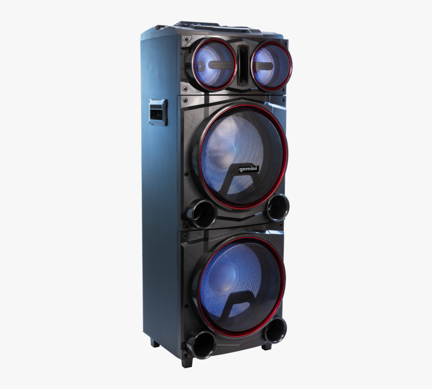 Dual 15” Bluetooth Party System - Speakers Gemini Gmax 6000, HD Png Download, Free Download
