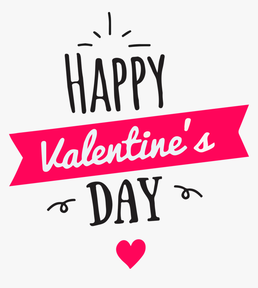 February 14 Holiday Free Photo - Happy Valentines Day Logo, HD Png Download, Free Download