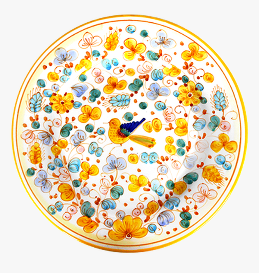 Dinner Plate Arabesco Giallo - Circle, HD Png Download, Free Download