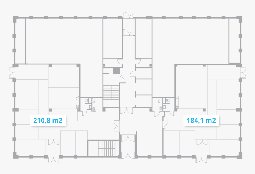 Example Floor Plan Of The Alexandre Liwentaal Office - Non Profit Model Canvas, HD Png Download, Free Download