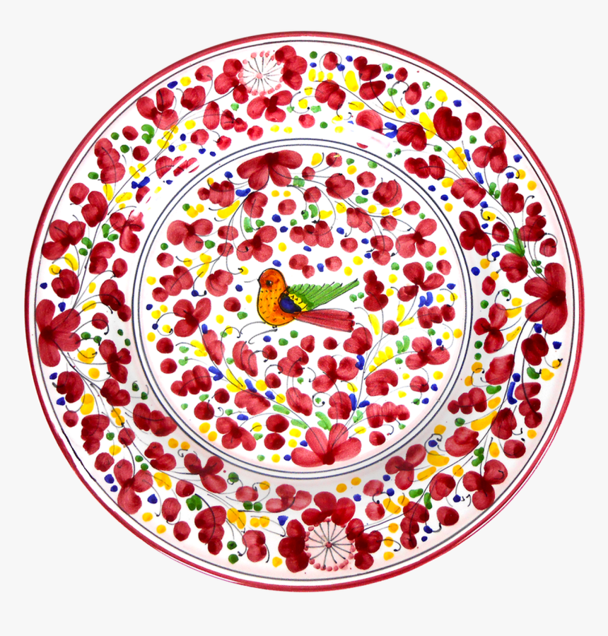 Dinner Plate Arabesco Rosso - Circle, HD Png Download, Free Download