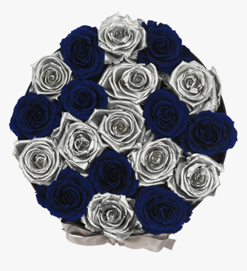 Orb Deluxe Blue And Silver Checkered Roses"
 Class="lazyload - Blue Rose, HD Png Download, Free Download