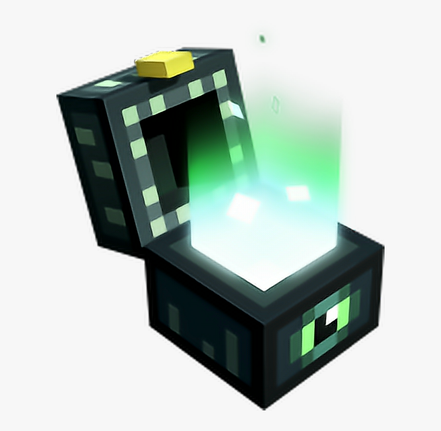 #minecraft #random #chest #ender #black #friday #freetoedit - Ender Chest Minecraft Png, Transparent Png, Free Download