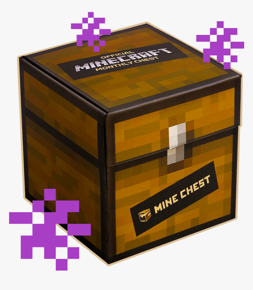 Official Minecraft Mine Chest, HD Png Download, Free Download