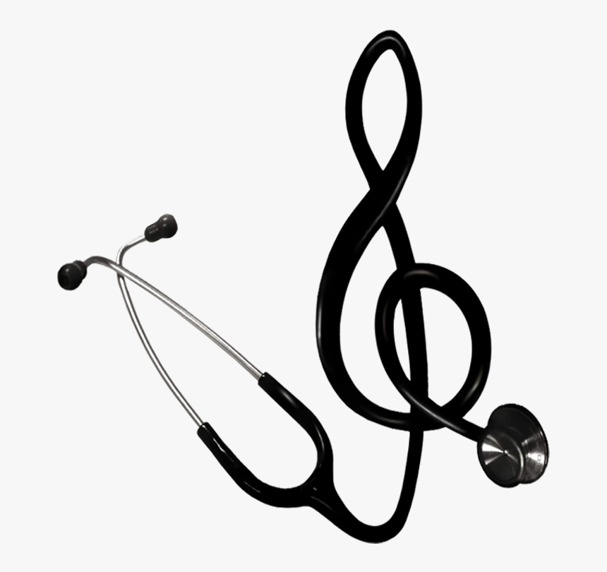 Transparent Estetoscopio Png - Music And Medicine, Png Download, Free Download