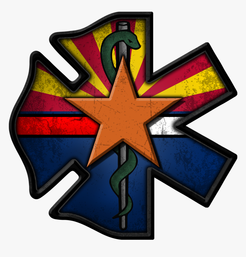 Arizona Fire/ems Decal - Nc Maltese Cross, HD Png Download, Free Download