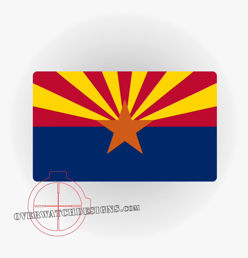 Welcome To Arizona Sign - Arizona State Flag Name, HD Png Download, Free Download