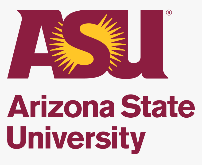 Transparent Arizona State Outline Png - Az State U Logo, Png Download, Free Download