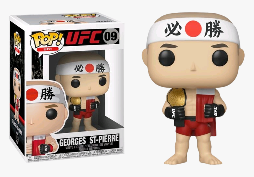 Georges St-pierre Pop Vinyl Figure - George St Pierre Pop, HD Png Download, Free Download