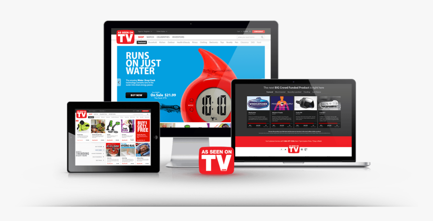 As Seen On Tv Crowdfunding Platform - Online Advertising, HD Png Download, Free Download