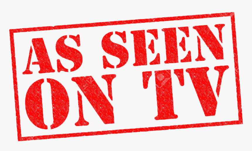 Seen On Tv Stamp, HD Png Download, Free Download