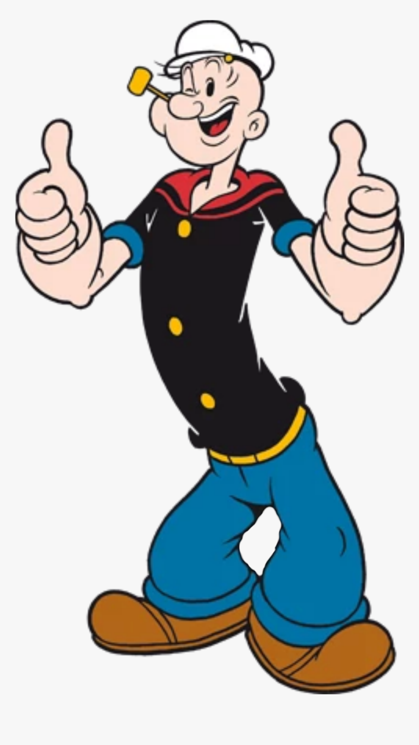 Popeye Thumbs Up , Png Download - Popeye Png, Transparent Png, Free Download