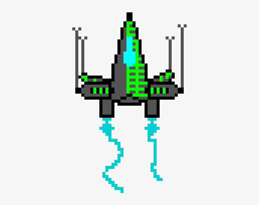 X Wing Pixel Png, Transparent Png, Free Download