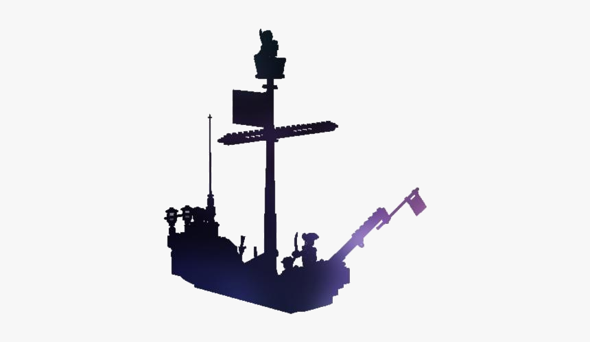 Transparent Popeye Pirate Ship Silhouette, Png Clip - Handymax, Png Download, Free Download