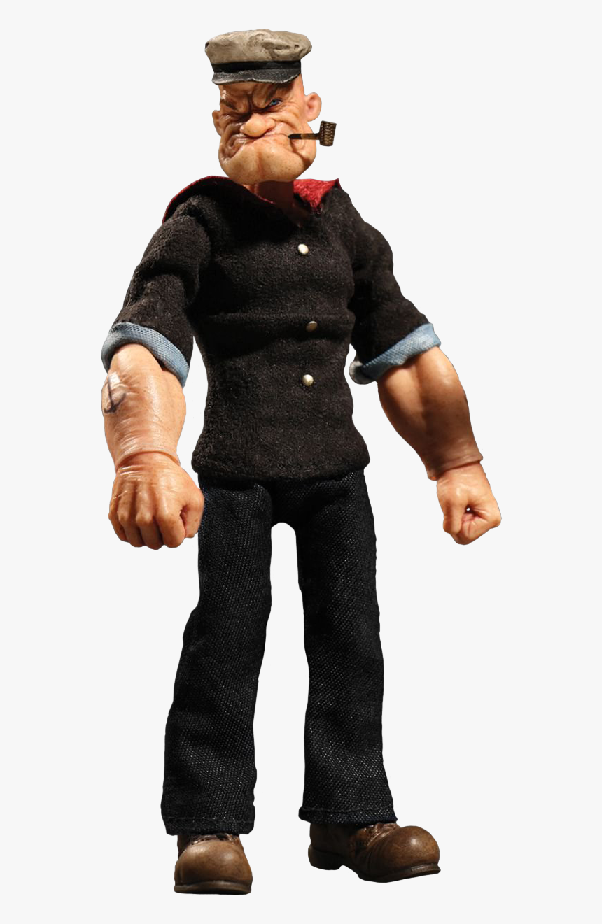 12 Collective 1/12th Scale Action Figure - Popeye Action Figure Mezco, HD Png Download, Free Download