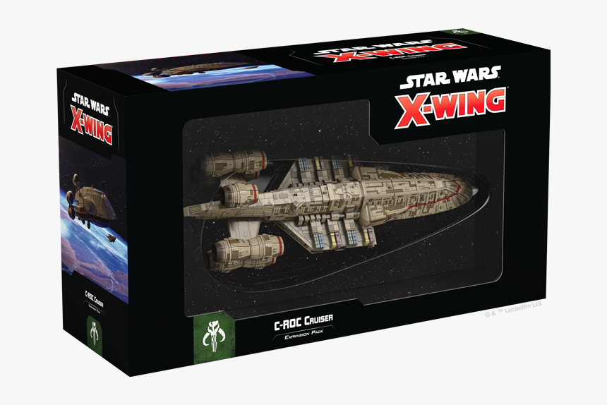 Fantasy Flight Games Star Wars X Wing C Roc Cruiser - C Roc X Wing, HD Png Download, Free Download