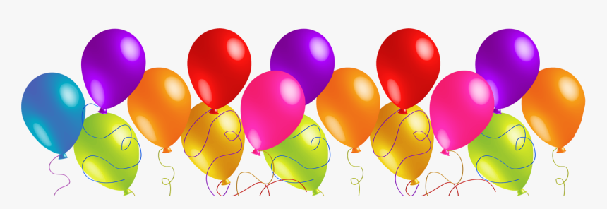 Party Balloons - Birthday Balloons Clip Art Free, HD Png Download, Free Download