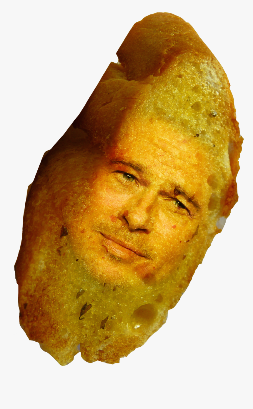 Brad Pitt With Bread, HD Png Download, Free Download