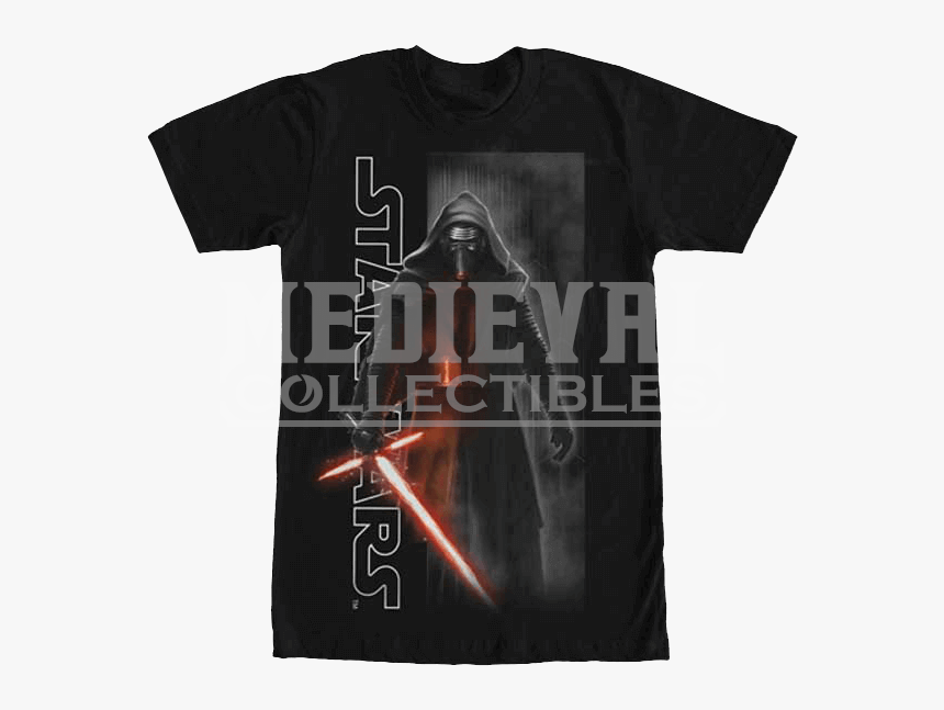 The Force Awakens Kylo Ren Lightsaber T Shirt - Active Shirt, HD Png Download, Free Download