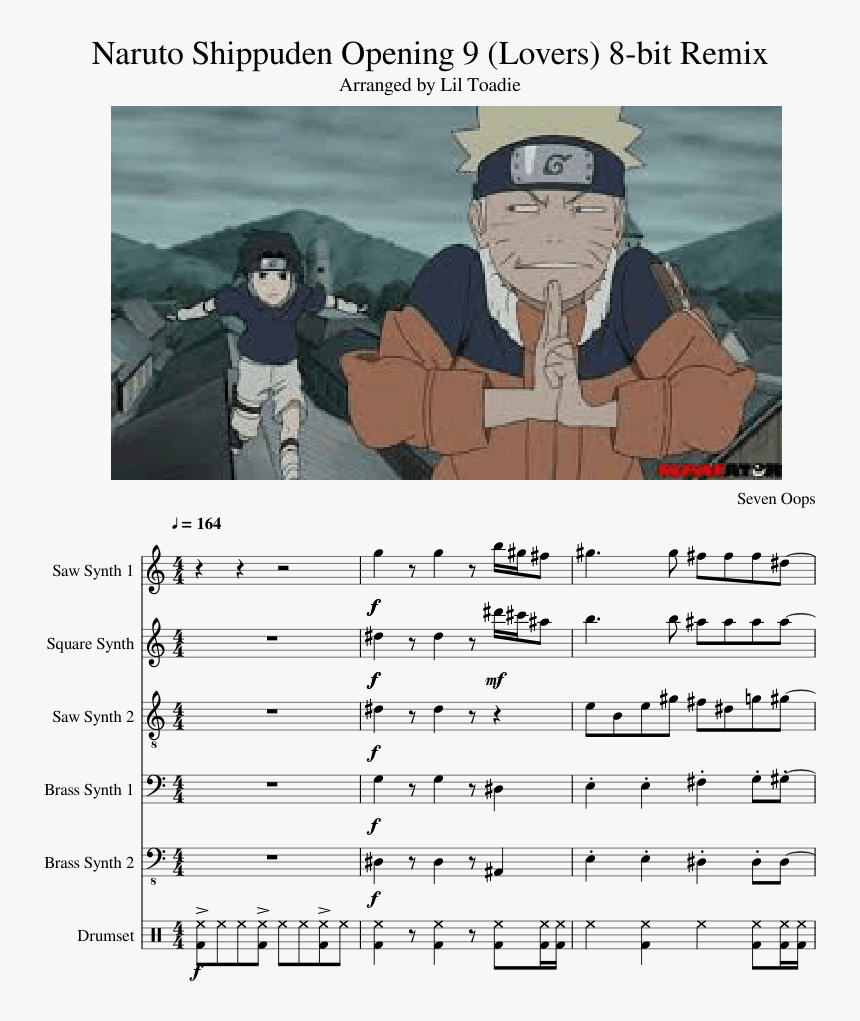 Naruto 8 Bit, HD Png Download, Free Download