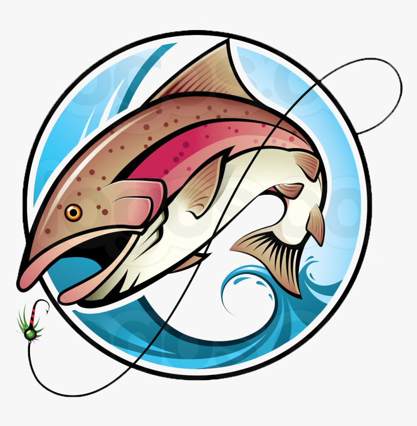 Transparent Fish Png Transparent - Fishing Vector Design, Png Download, Free Download