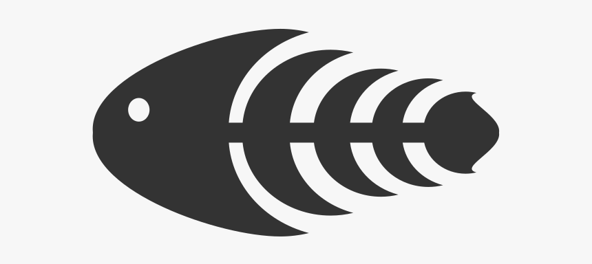 Clip Art Fish Skeleton Logo - Fish Logo Png, Transparent Png, Free Download