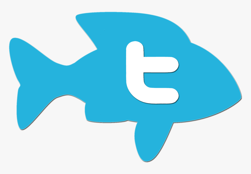 Twitter Fish Logo, HD Png Download, Free Download