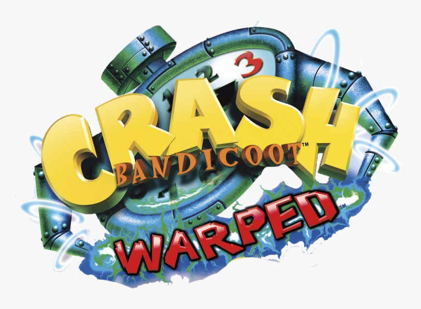 #logopedia10 - Crash Bandicoot Warped Logo, HD Png Download, Free Download