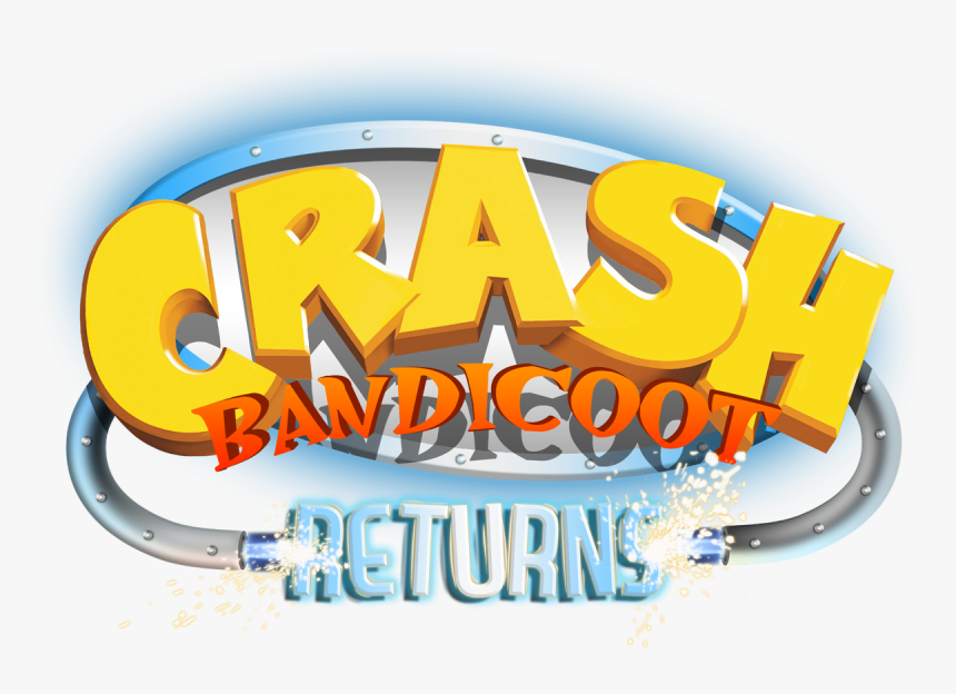 Crash Bandicoot Returns Logo, HD Png Download - kindpng