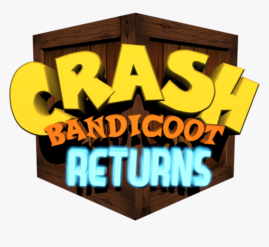 There Is A New Article About Aku Aku On The Official - Crash Bandicoot Returns Logo, HD Png Download, Free Download