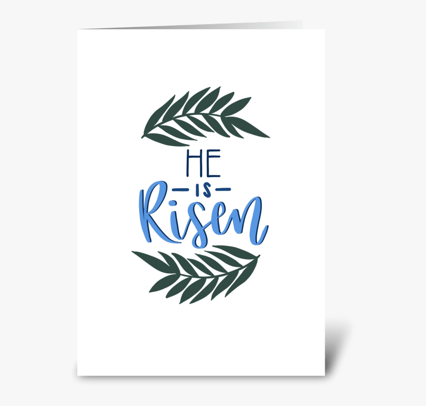 He Is Risen Greeting Card - Emblem, HD Png Download, Free Download