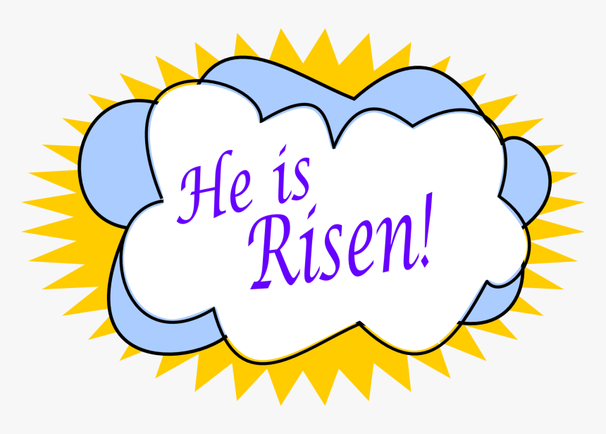 He Is Risen - Pore Throat And Pore Body, HD Png Download, Free Download