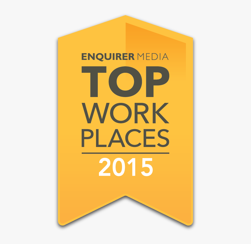Enquirer Top Workplaces 2015 Logo, HD Png Download, Free Download
