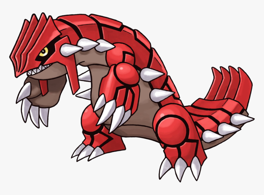 Drawing Of Groudon Pokemon, HD Png Download, Free Download