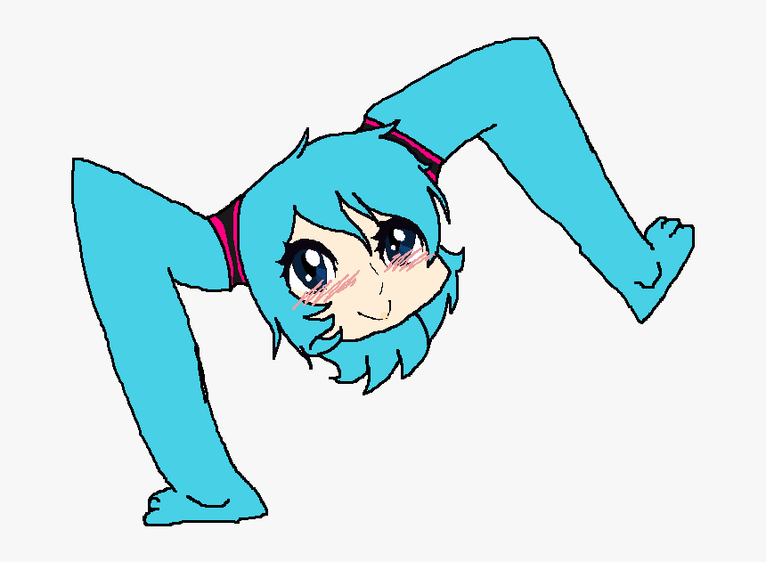 Legs Clipart Animated Gif - Leg Miku Gif, HD Png Download, Free Download