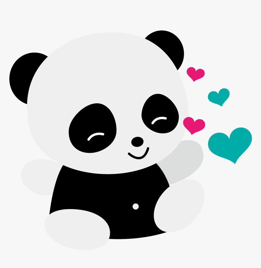 Cute Cartoon Cute Pandas Clipart, HD Png Download, Free Download