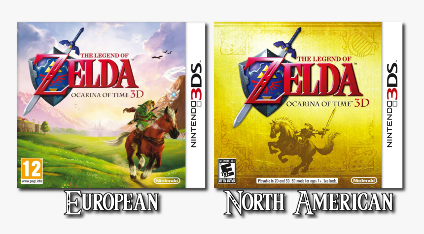 Zelda Ocarina Of Time 3dse, HD Png Download, Free Download