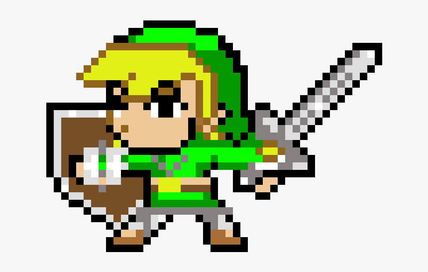 Direct Image Link - Toon Link Pixel Art, HD Png Download, Free Download