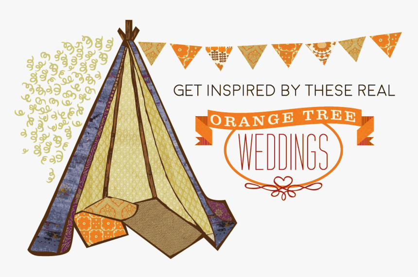 Get Inspired By These Real Orange Tree Weddings - Poster, HD Png Download, Free Download