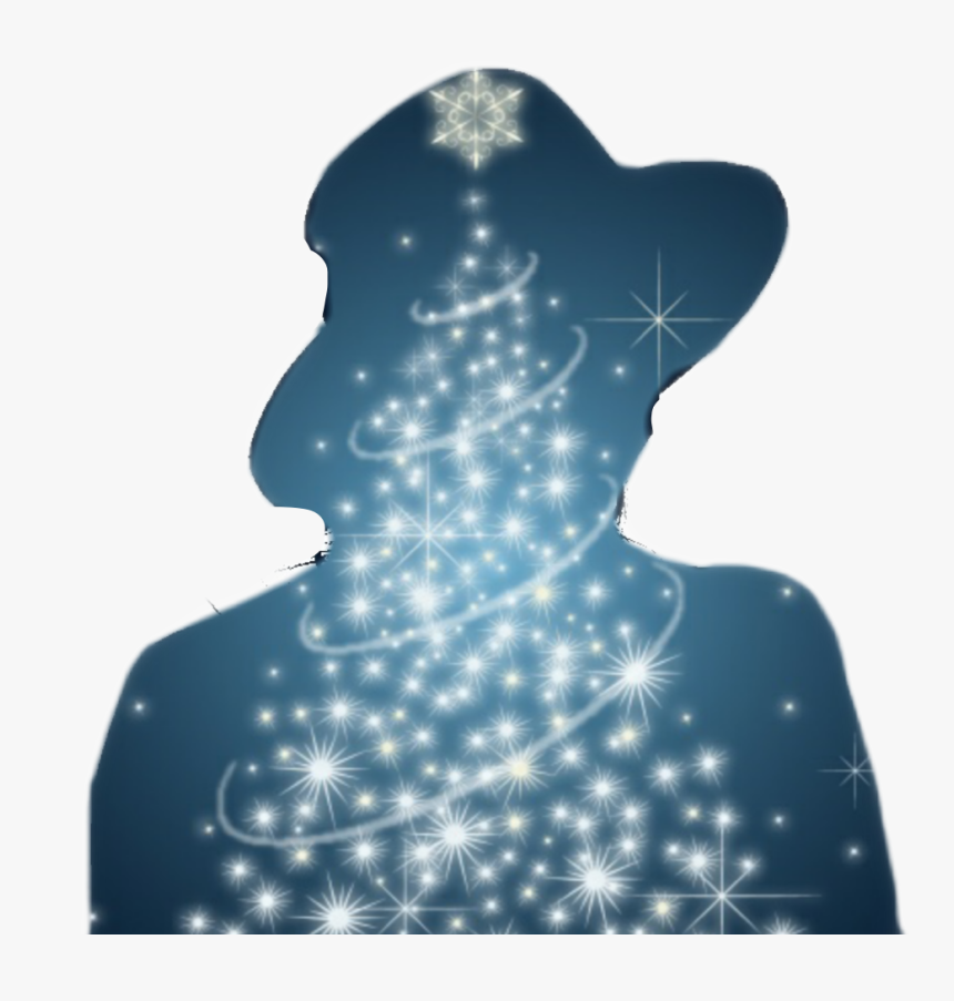 #profile #girl #christmas #tree #stars #christmastree - Accensione Albero Di Natale Locandina, HD Png Download, Free Download