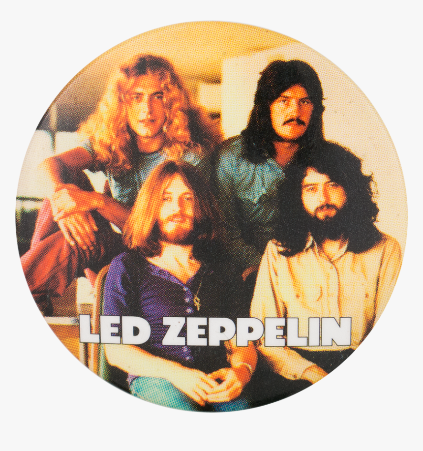 Led Zeppelin Music Button Museum - Led Zeppelin Button, HD Png Download, Free Download