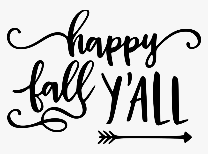 Happy Fall Png - Happy Fall Yall Png, Transparent Png is free transparent p...