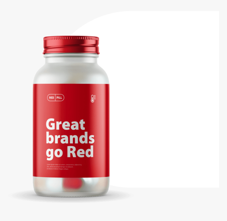 Redpill - Plastic Bottle, HD Png Download, Free Download