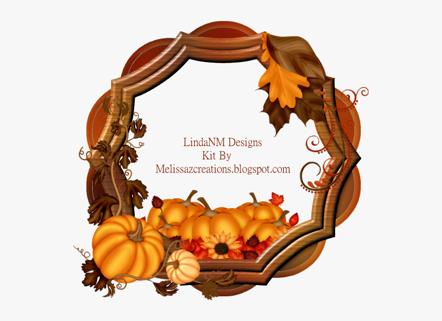 Thanksgiving Cluster Frames Png, Transparent Png, Free Download