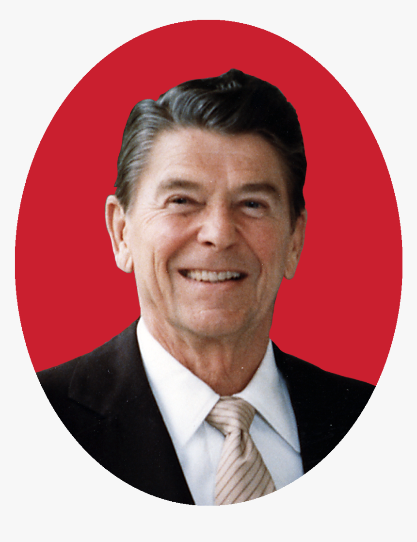 File - Rp1984 - Elizabeth Warren Ronald Reagan, HD Png Download, Free Download