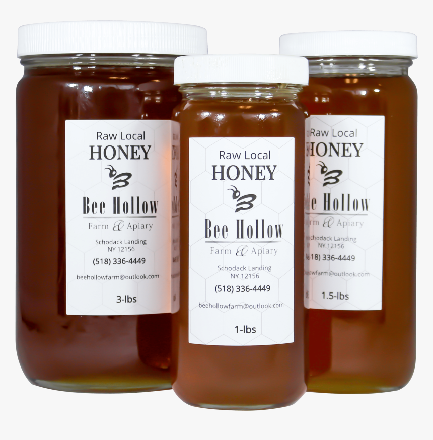 3 Jars Of Honey, HD Png Download, Free Download