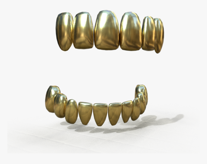 Transparent Gold Grillz Png - Brass, Png Download, Free Download